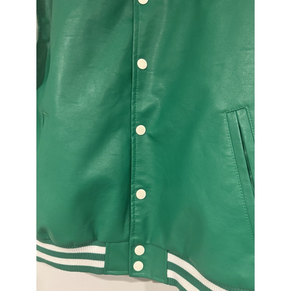 BOSTON CELTICS🍀 ULTRA GAME LEATHER JACKET SIZE XL - Picture 5 of 16